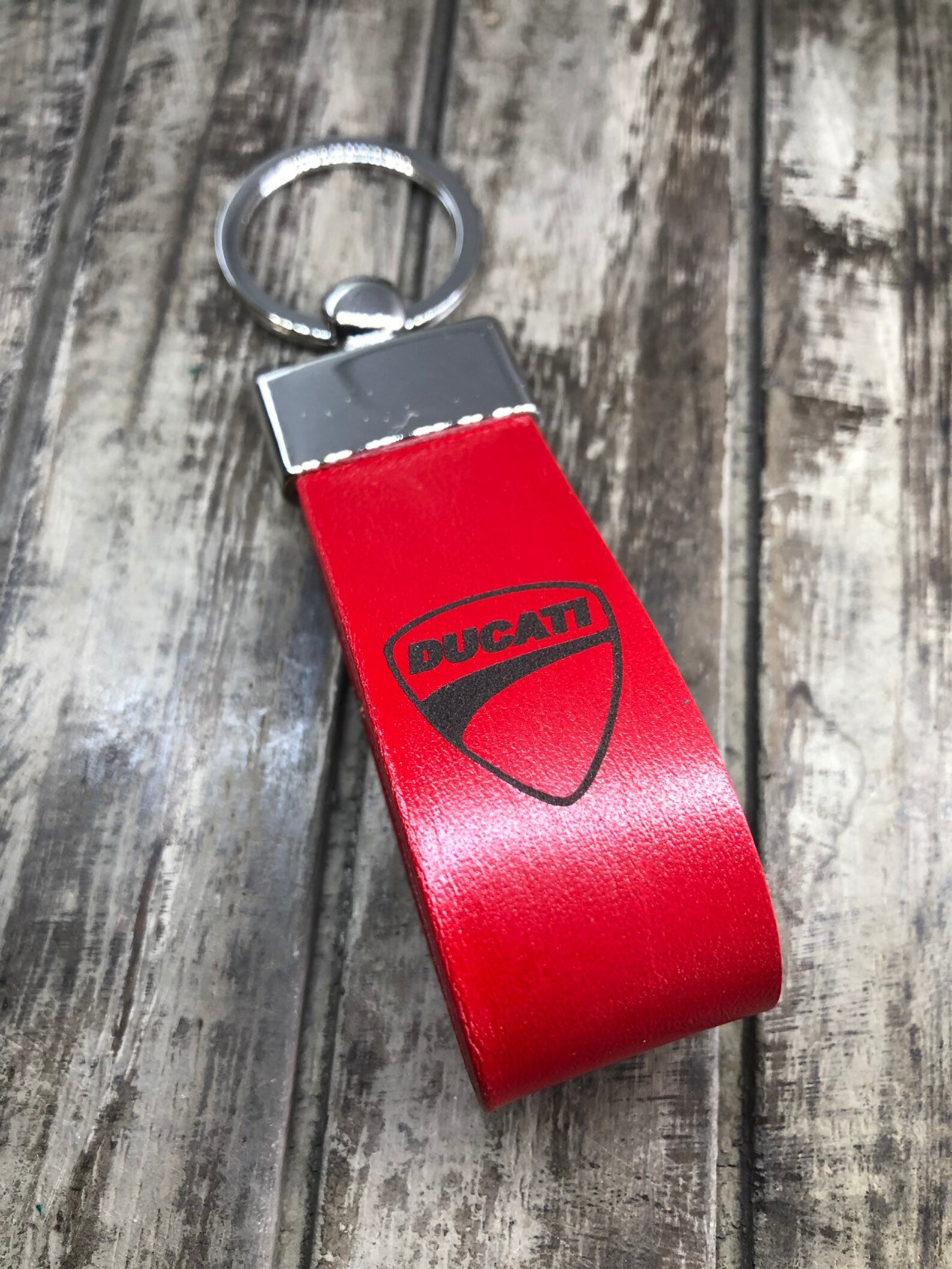 Ducati Keychain for motorcycles Etsy