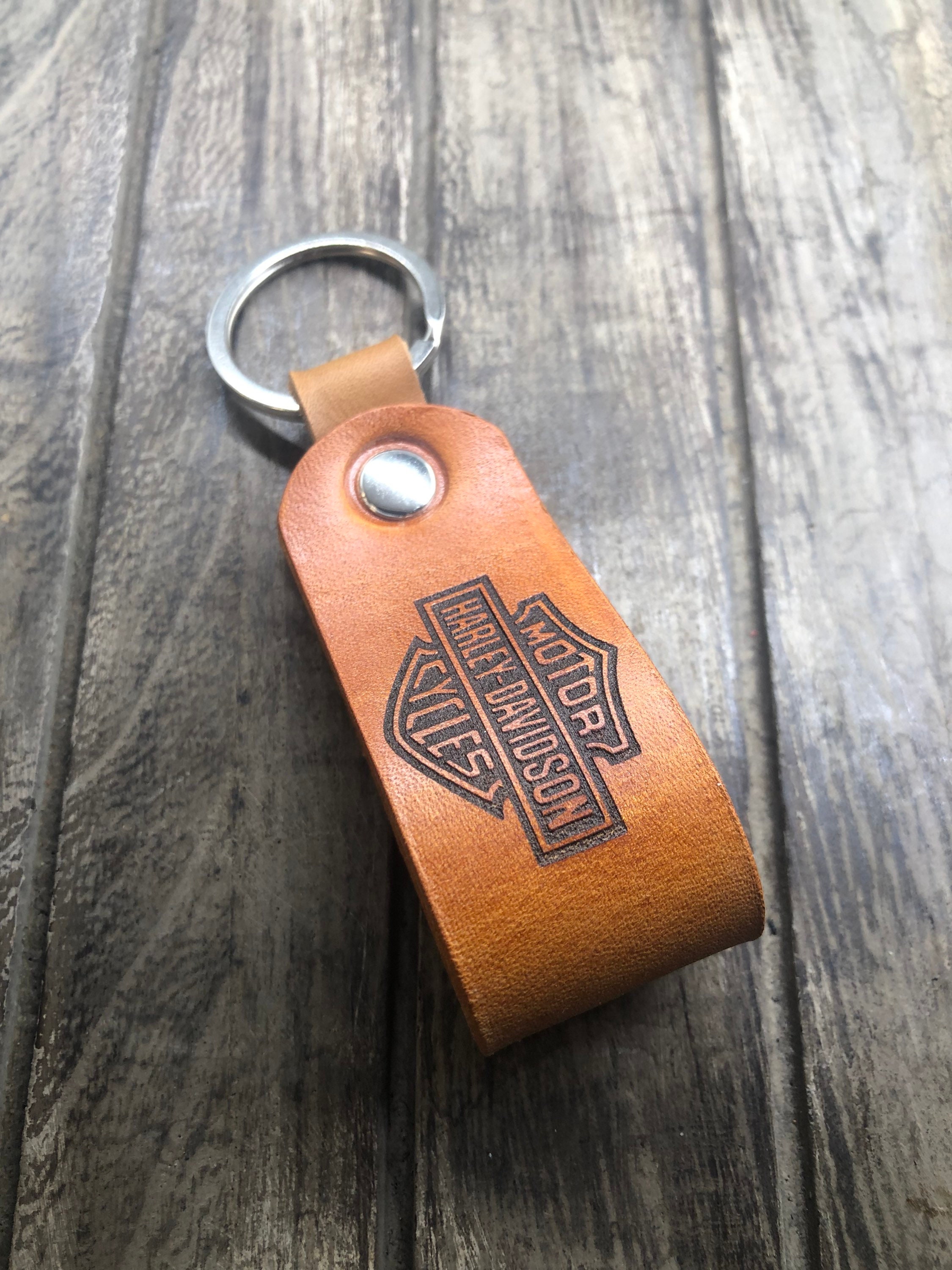 Porte clef moto custom type harley davidson accessoire porte clé