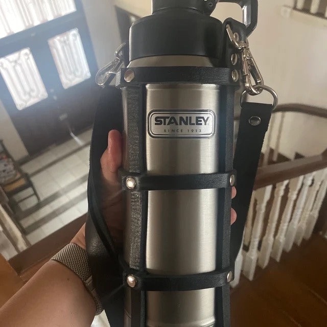 Stanley Vacuum Water Bottle Matte Black 36oz