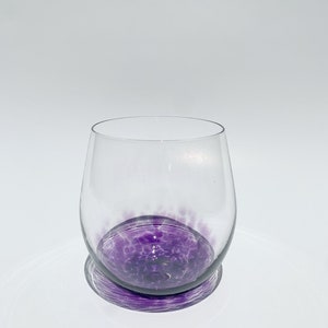 Purple Stemless Wine Glass image 2