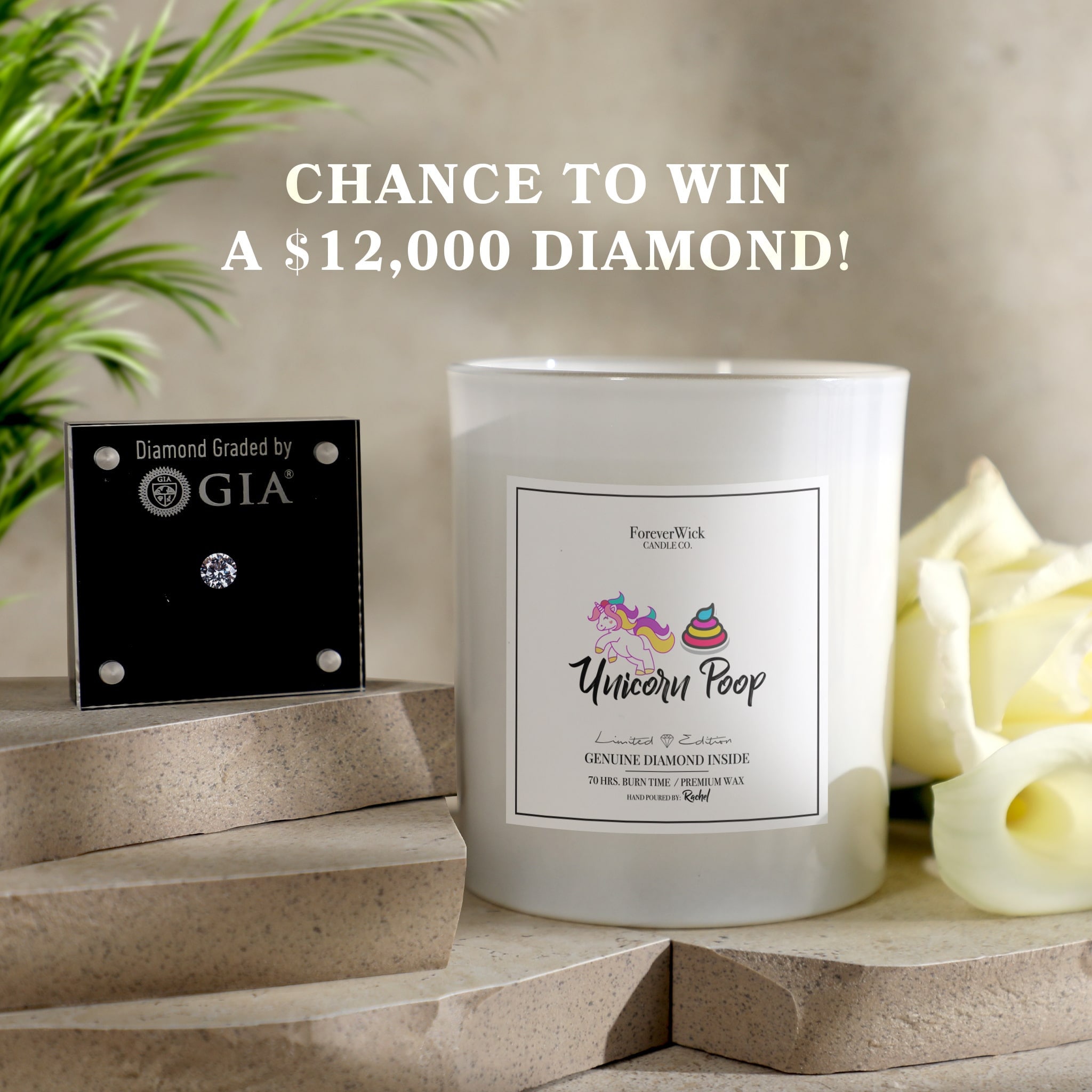 Poop Diamond Unicorn Poop Diamond Candle - Etsy