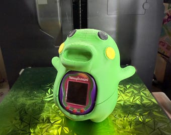 たまごっちID L 日本版、レアグリーンシェル、中古、ヴィンテージ