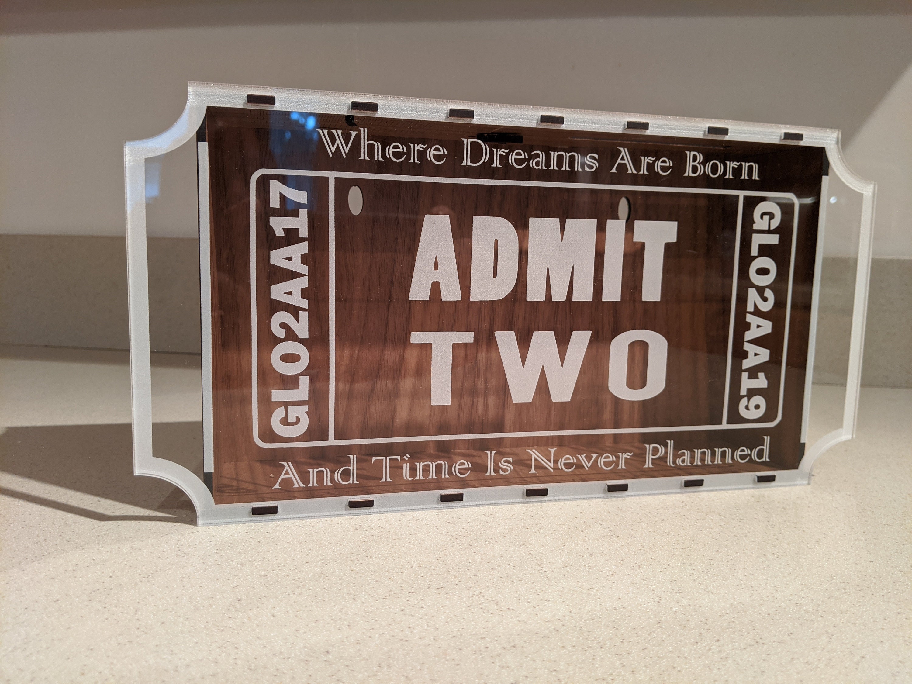 Shadow / Display Box for Movie Concert Theater Event Etsy