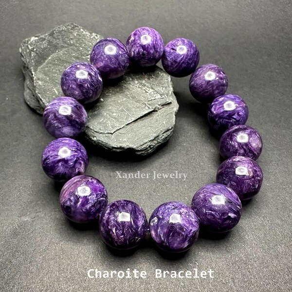 Charoite Bracelet Etsy