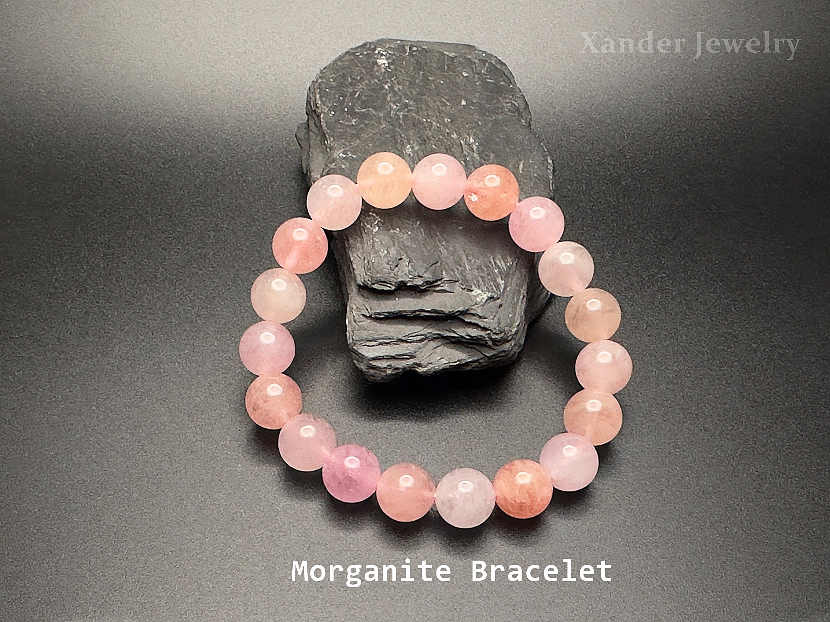 Morganite Premiere Power Mini Bracelet – House of Intuition Inc