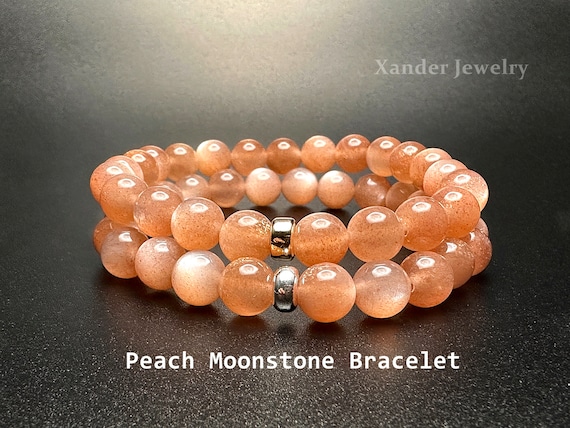 Pink Tourmaline and Rainbow Moonstone 3-Row Bead Bib Necklace Sterling Silver Pink Tourmaline and Rainbow Moonstone 3-Row Bead Bib Necklace Sterling Silver