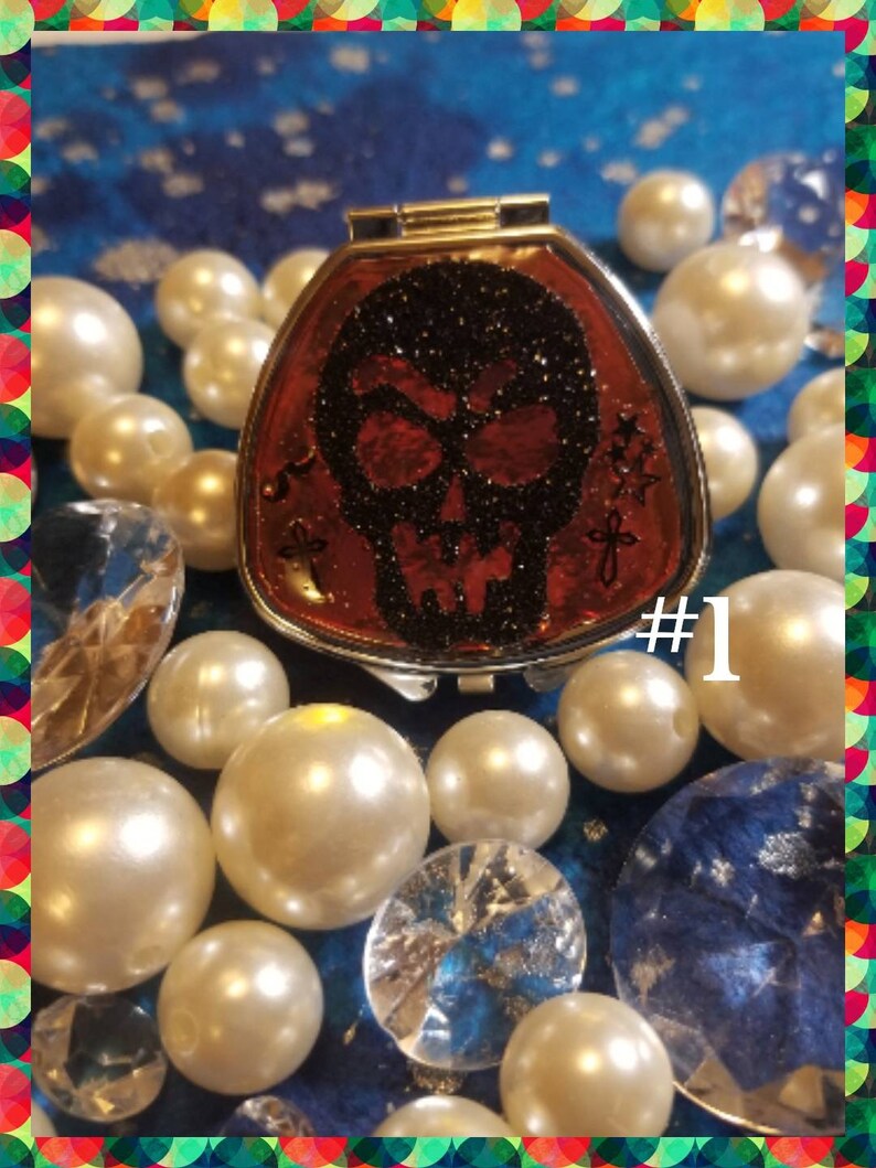 Decorative Pill Boxes Triangle Etsy