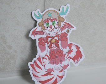 Holiday Fennec sticker