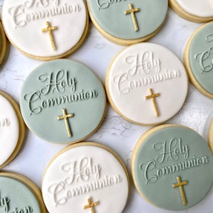 Holy Communion Cookies - Holy Communion biscuits - Holy Communion favours