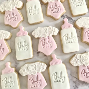 Baby Shower Biscuits Etsy Uk