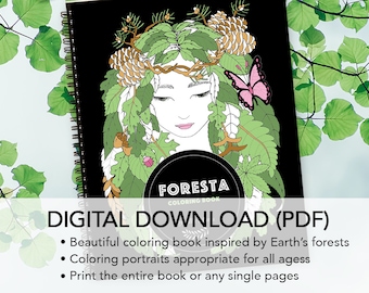Livre de coloriage FORESTA - à imprimer chez vous