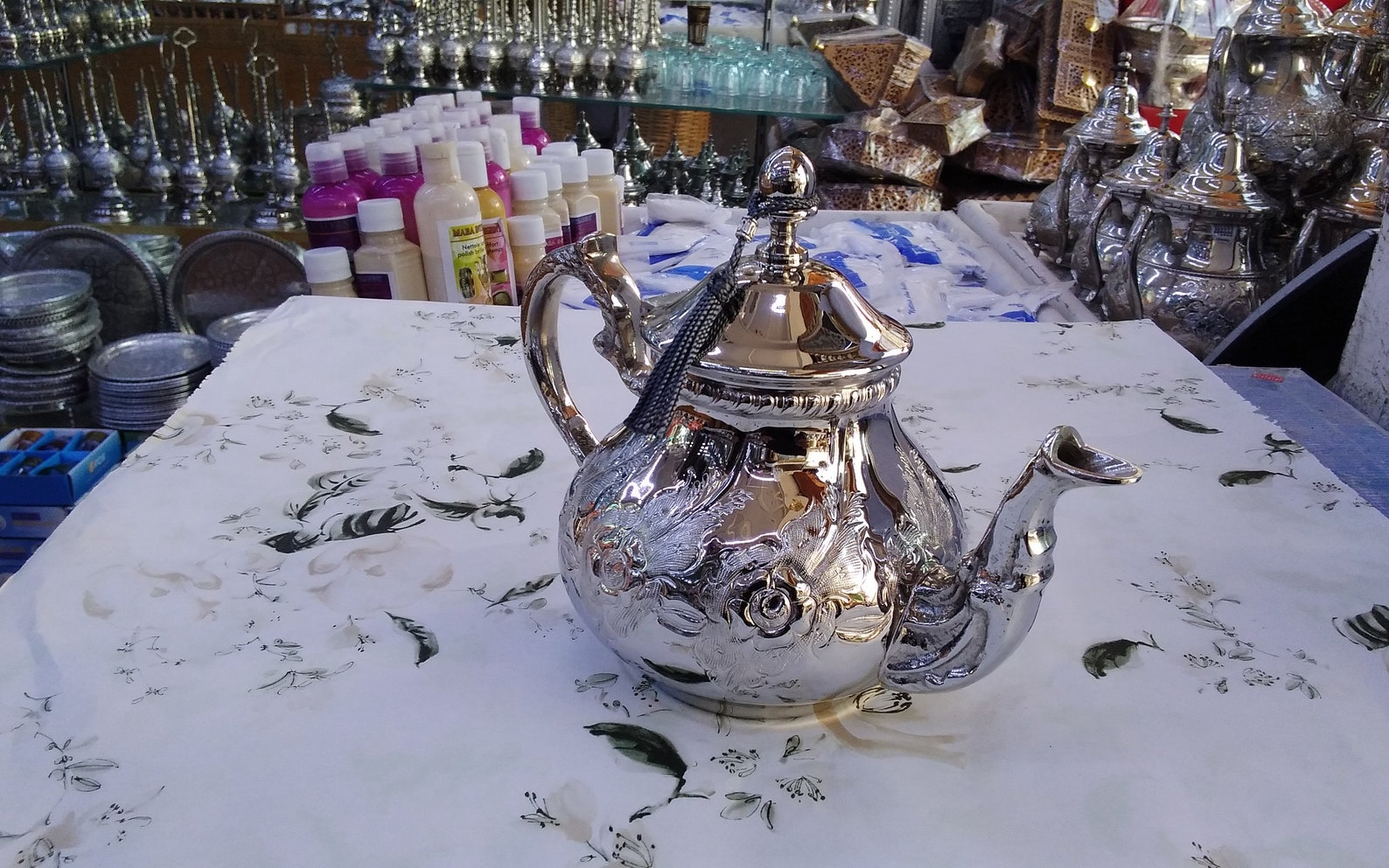 Luxury Moroccan Highest Quality Teapot Handmade Serving 750 Ml Etsy