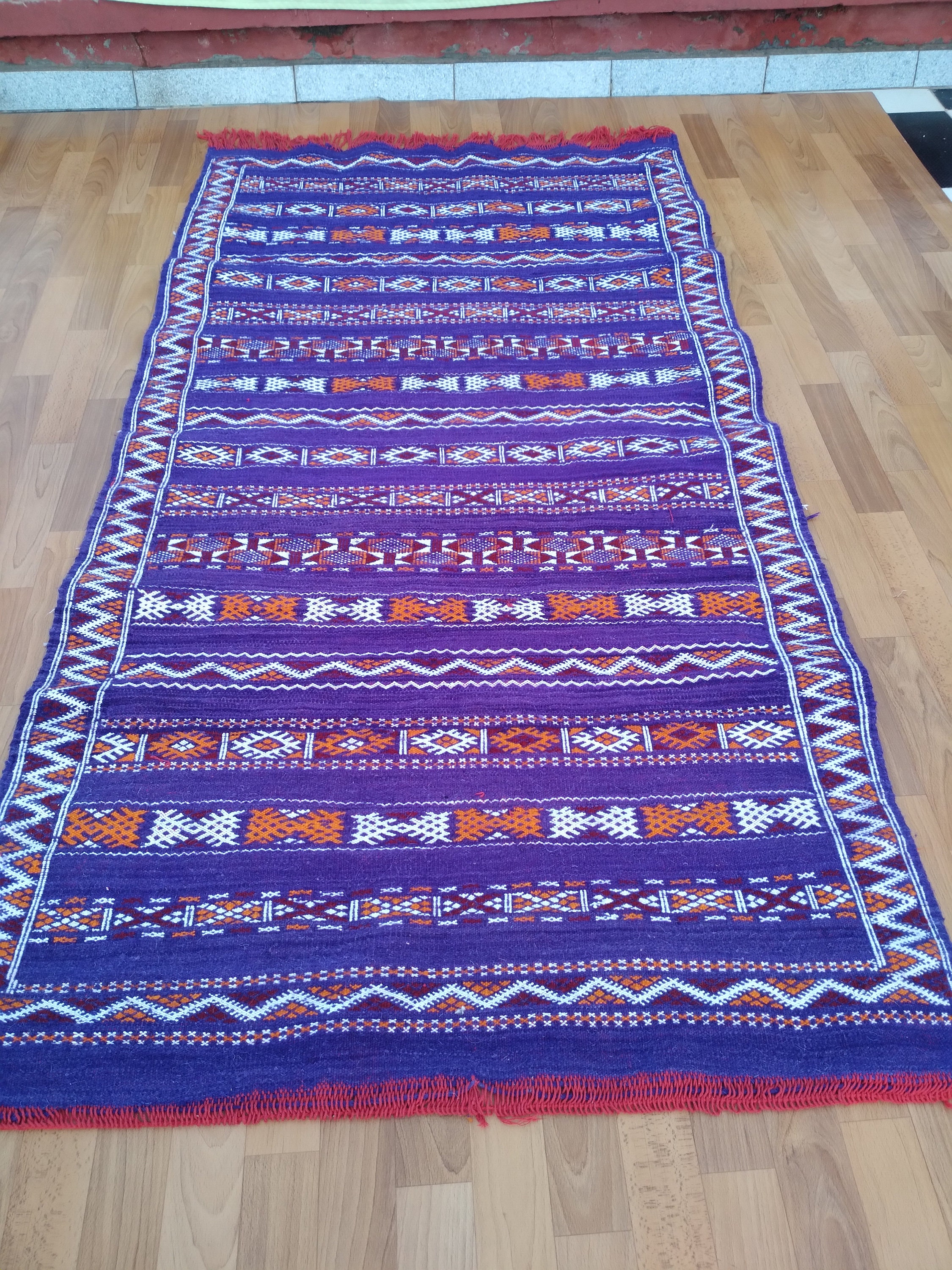 Moroccan Kilim Rug Authentic Highest Quality Berber Carpet Etsy