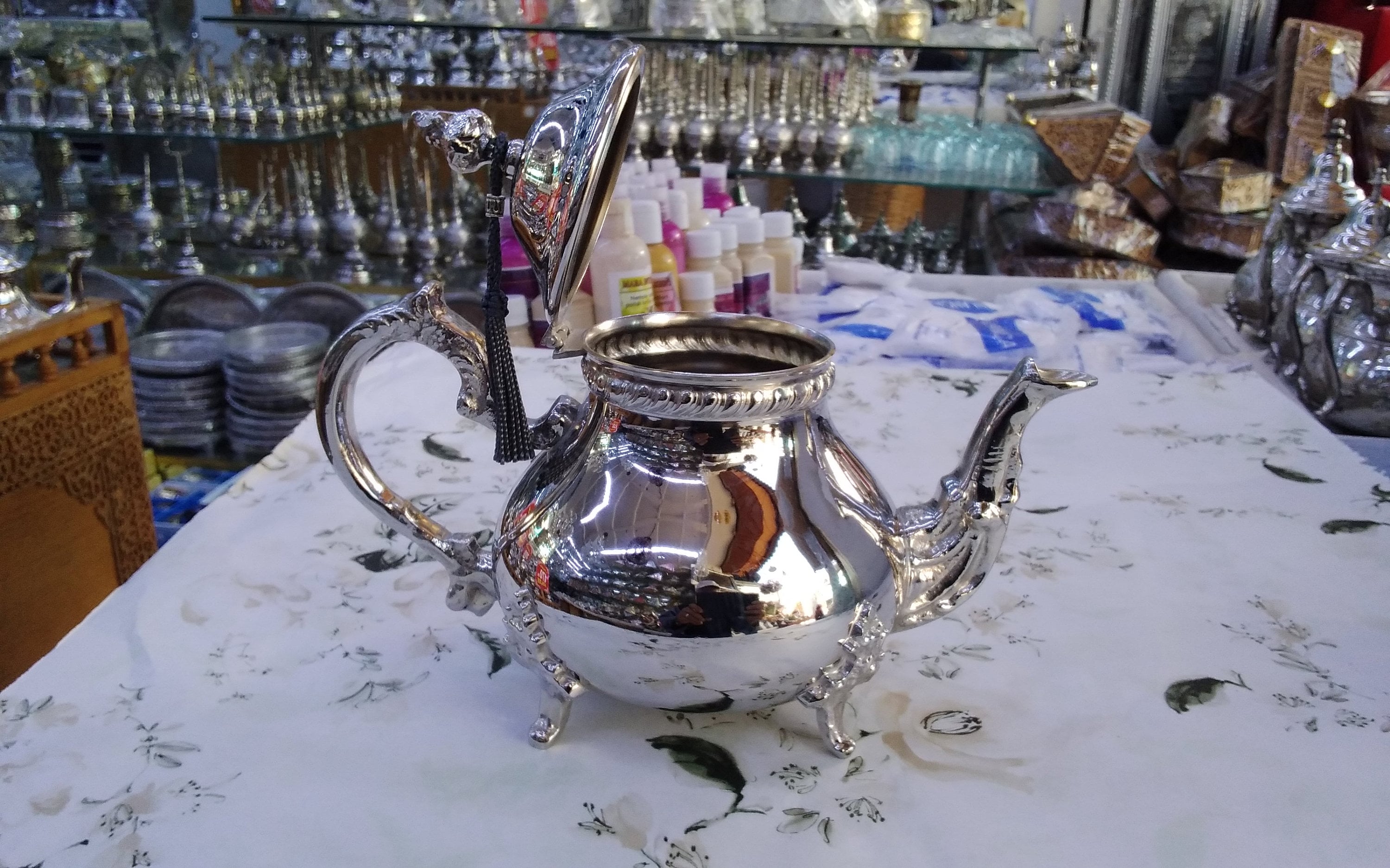 Luxury Moroccan Highest Quality Teapot Handmade Serving 750 ml Etsy