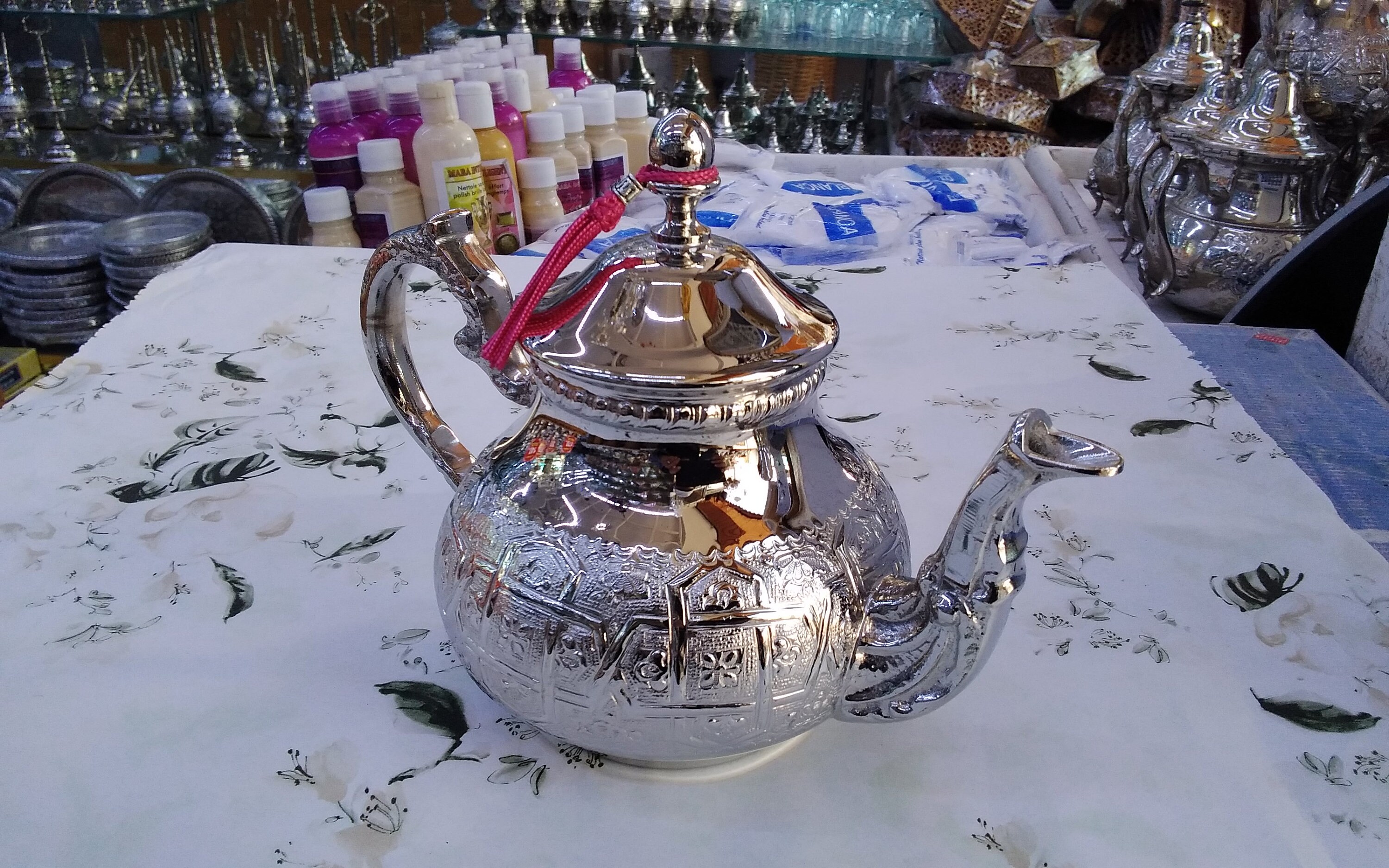 Luxury Moroccan Highest Quality Teapot Handmade Serving 750 Ml Etsy