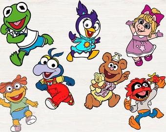 Download Muppets babies Svg files Muppet babies cutfiles muppets Dxf | Etsy