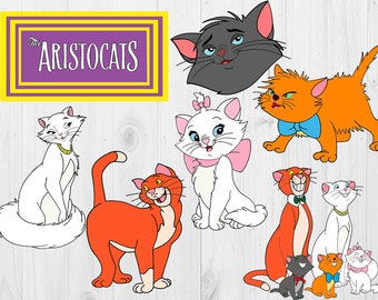 Aristocats svg | Etsy
