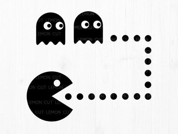 Download Pac man Svg clipart cut files gaming svg retro svg arcade ...