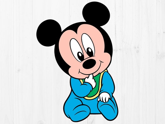 Download Baby Mickey Mouse Svg Baby Mickey svg eps dxf png | Etsy