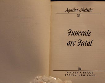 Funerals Are Fatal By Agatha Christie - Rare