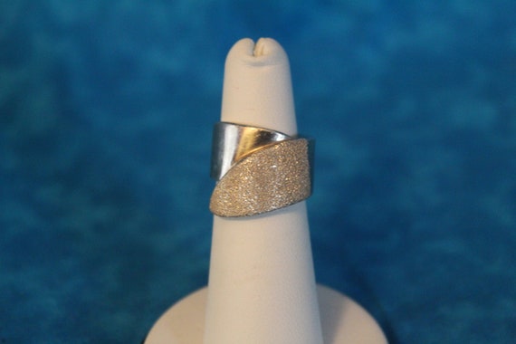 Wrap Around Sterling Silver Ring - image 1