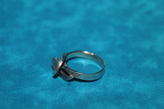 Swirly Sterling Silver Ring - image 5