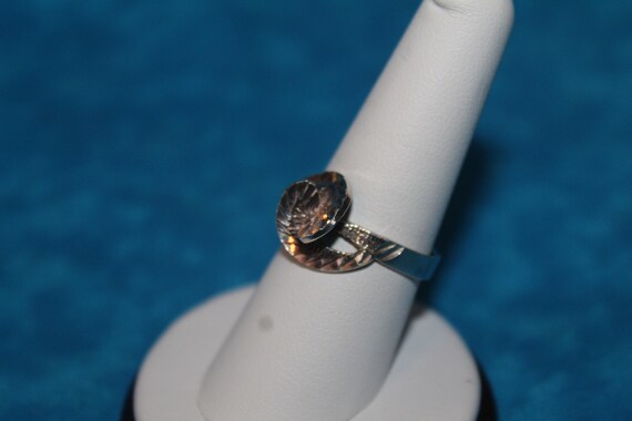 Swirly Sterling Silver Ring - image 2