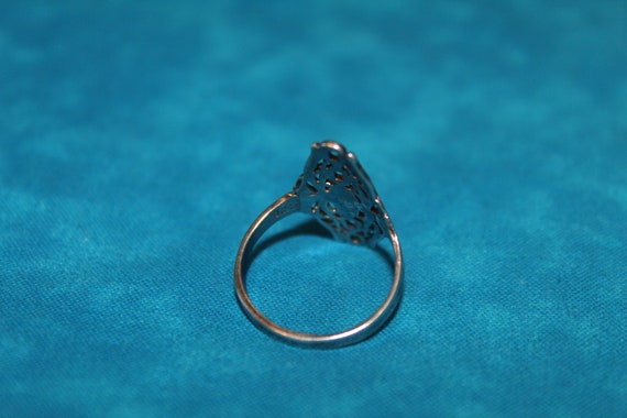 Decorative Sterling Silver Ring - image 6