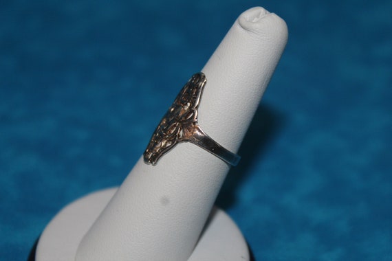 Decorative Sterling Silver Ring - image 3