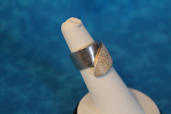 Wrap Around Sterling Silver Ring - image 2