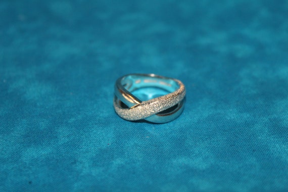 Hugs Sterling Silver Ring - image 4