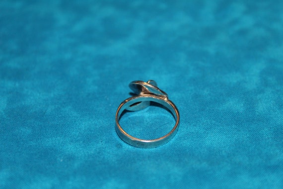 Swirly Sterling Silver Ring - image 6