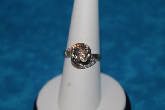 Swirly Sterling Silver Ring - image 1