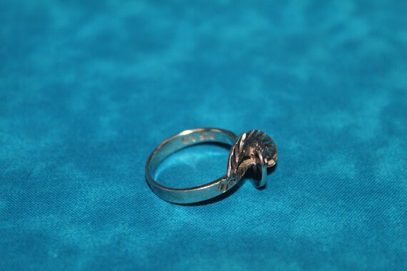 Swirly Sterling Silver Ring - image 7