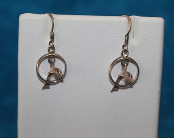 Dolphin Sterling Silver Earrings