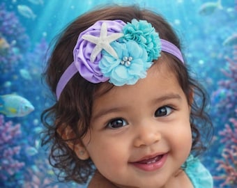 Little Mermaid Headband Under the Sea Hair Accessory