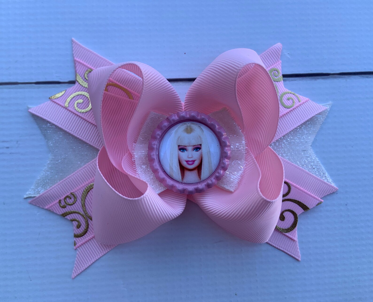 Barbie Hair Bow Barbie Hair bows Barbie Hair Clip Barbie | Etsy