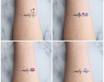 Name Tattoo Etsy Name Tattoo Etsy