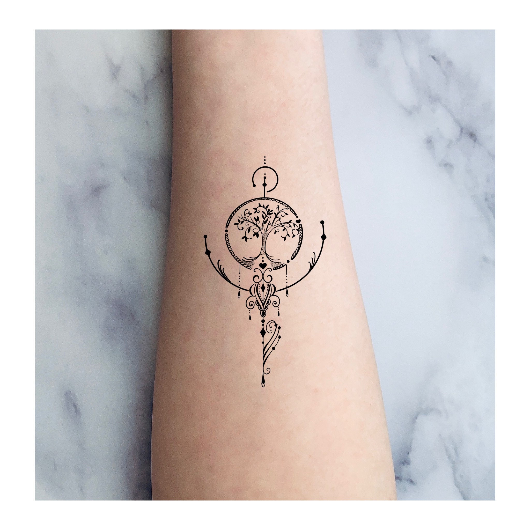 Baum des Lebens Tattoos Inspiration Leben Tattoo Liebe Etsy
