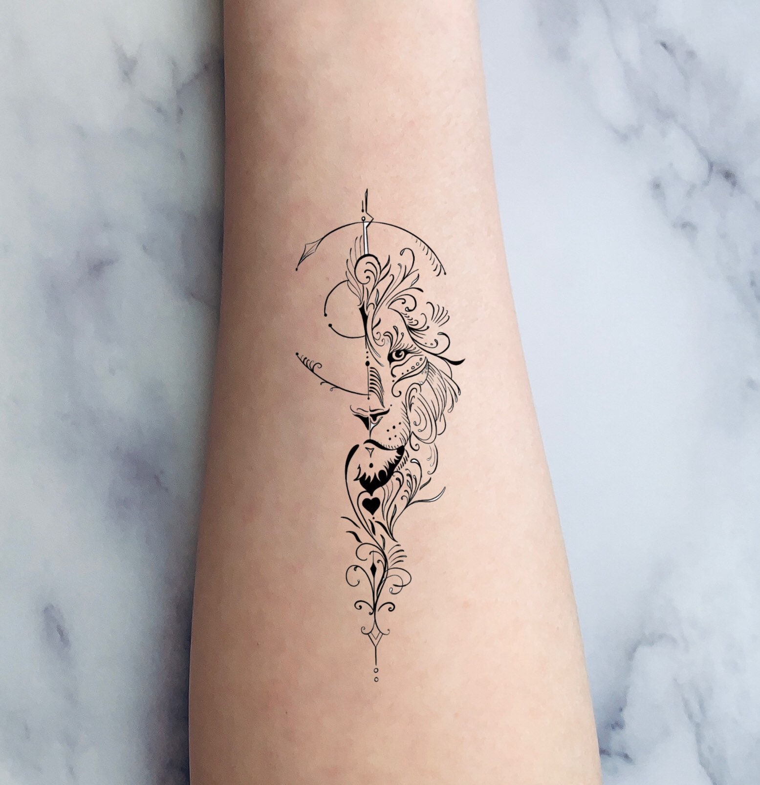 Lion Tattoos Inspiration Life Tattoo Love Tattoos Etsy