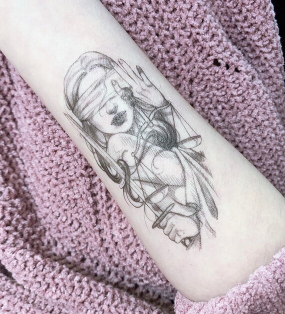 Lady Justice Tattoos Girl Tattoos Art Tattoos Temporary Etsy Lady Justice Tattoos Girl Tattoos Art Tattoos Temporary Etsy