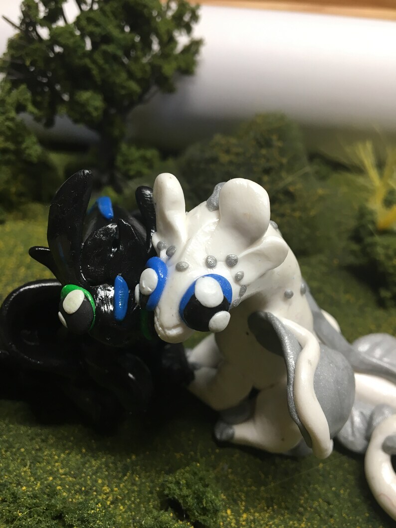 toothless clay model