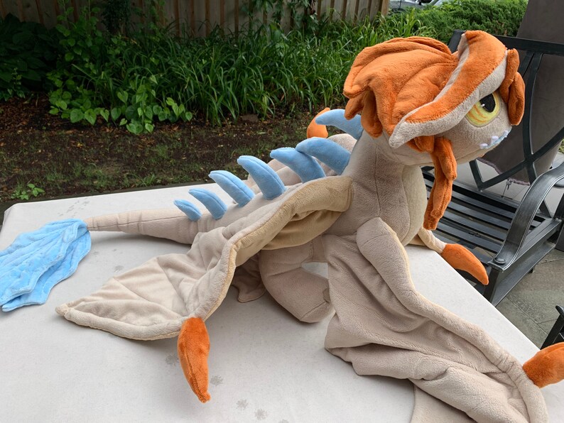 huge dragon plush