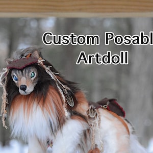 Custom Poseable Art Doll | Art Doll | Sculpture | Custom | OOAK | Made to Order