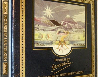 PICTURES by JRR Tolkien With Slipcase First American Edition 1979