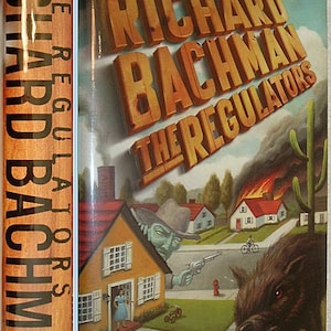 THE REGULATORS by Richard Bachman (AKA) Stephen King Dutton Signed First Edition 1996