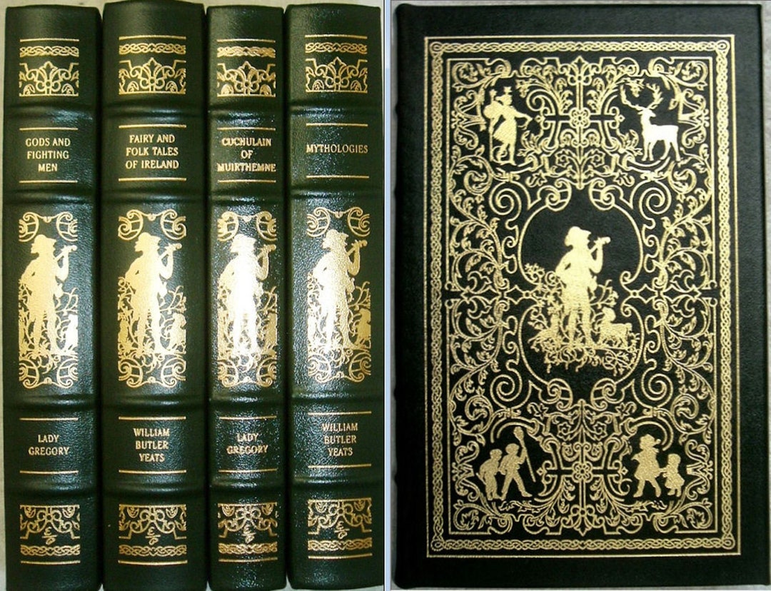 Treasury of Irish Folk Tales, Myths & Legends Easton Press Leather 4