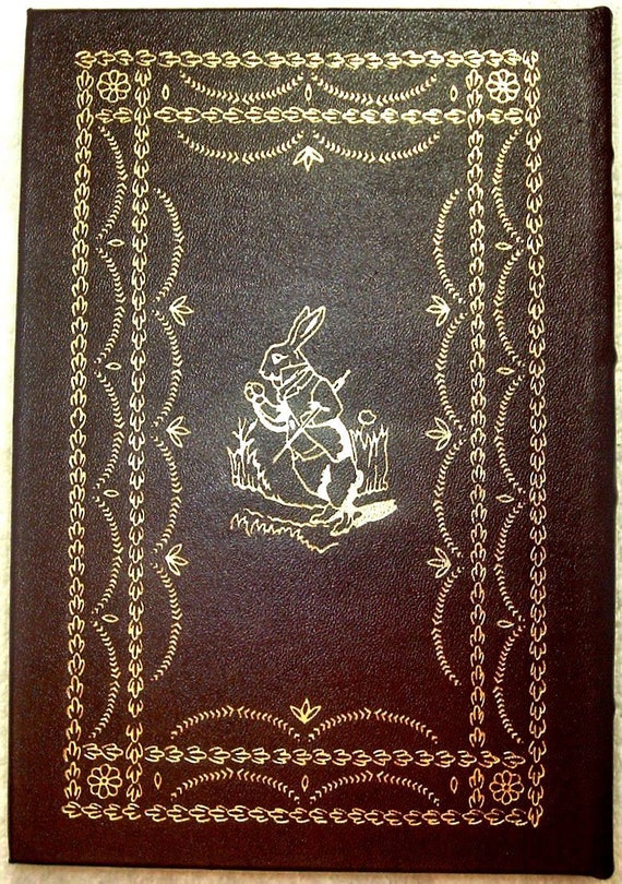 ALICE'S ADVENTURE in WONDERLAND by Lewis Carroll Easton Press