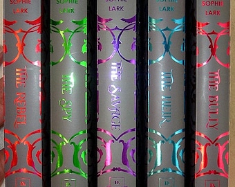 The Complete 5 Volume Kingmakers Series by Sophie Lark Bookish Box Signed Exclusive Lux Edition