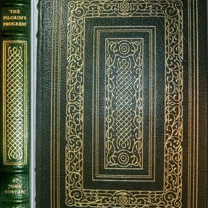 THE PILGRIMS PROGRESS by John Bunyan Easton Press Leather As New 1979